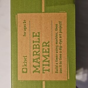 Marble Timer KiwiCo Box Brand New & Sealed